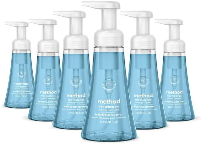 Main image of Foaming Hand Wash, Sea Minerals, 10 fl oz, 6 pack