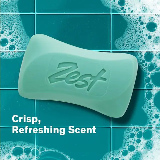 Alt view image 3 of 5 - 8-Bar Bath Size Soap, Aqua, 4 Ounce per bar, 8 bars, 32 Ounce
