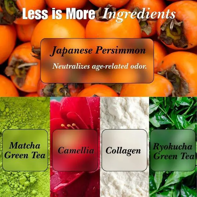 Alt view image 5 of 7 - Clinical Persimmon Soap for Old People Smell,Nonenal® Odor Eliminator