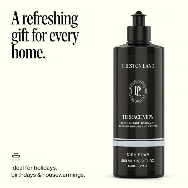 Alt view image 7 of 7 - Liquid Dish Soap 16oz, Scented, Grease Cutting - Terrace View