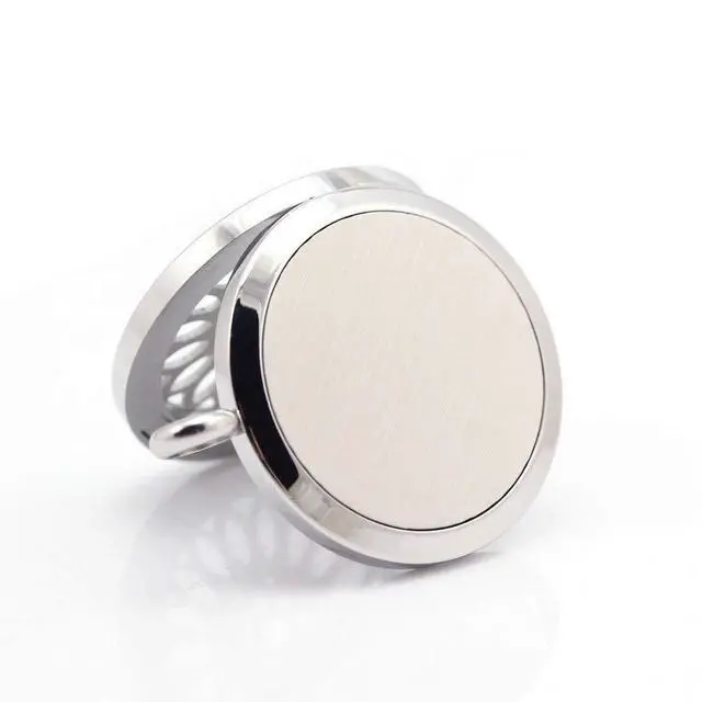 Alt view image 2 of 2 - Stainless Steel Heart Aroma Therapy Aromatherapy Essential Oil Diffuser Necklace Locket Pendant