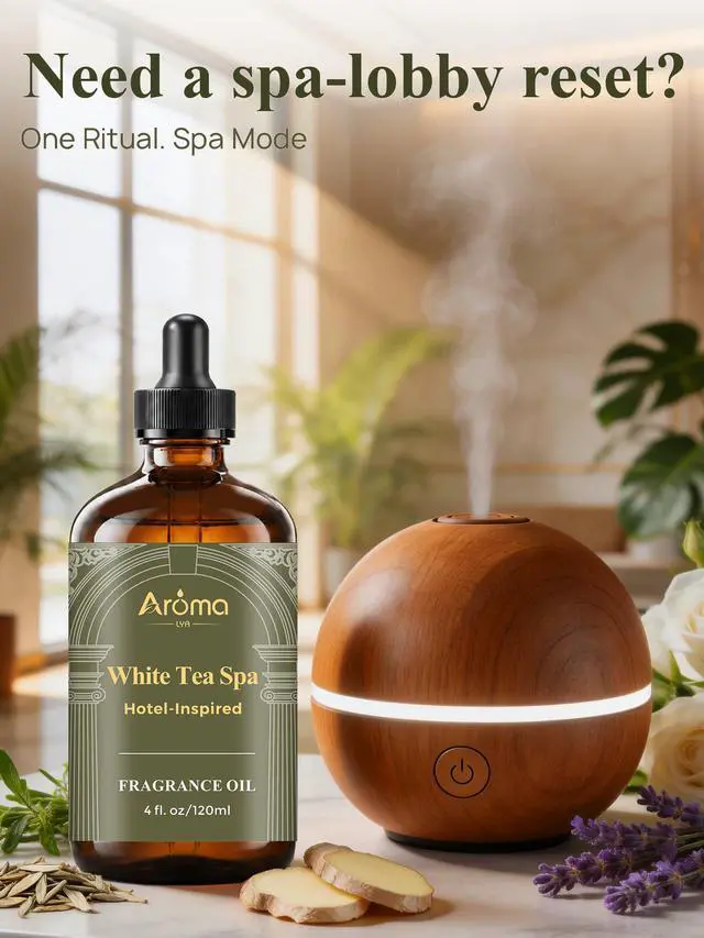 Alt view image 6 of 7 - Hotel Collection Diffuser Oil - White Tea Spa