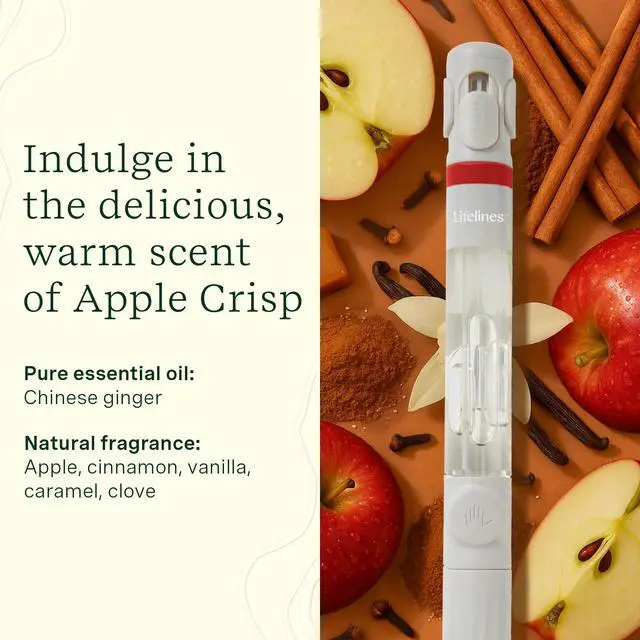 Alt view image 3 of 7 - Pen Diffuser Set, Apple Crisp - 1mm Black Ballpoint Pen with Scented Essential Oil Blend & 2 Ink Refills Aromatherapy Diffuser & Sensory Immersion Diffuse Aroma As You Write