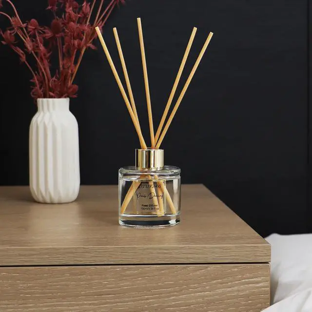 Alt view image 2 of 7 - 100ml Scent Diffuser with 6 Fiber Sticks, 3.5 oz Reed Diffuser Set
