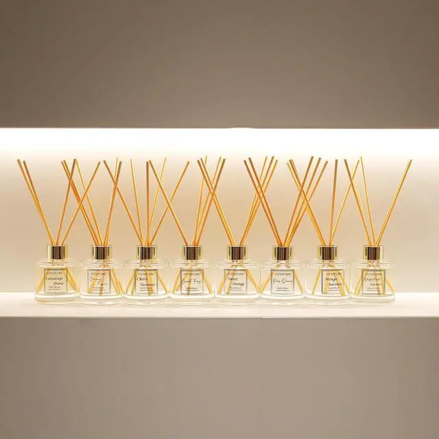 Alt view image 7 of 7 - 100ml Scent Diffuser with 6 Fiber Sticks, 3.5 oz Reed Diffuser Set