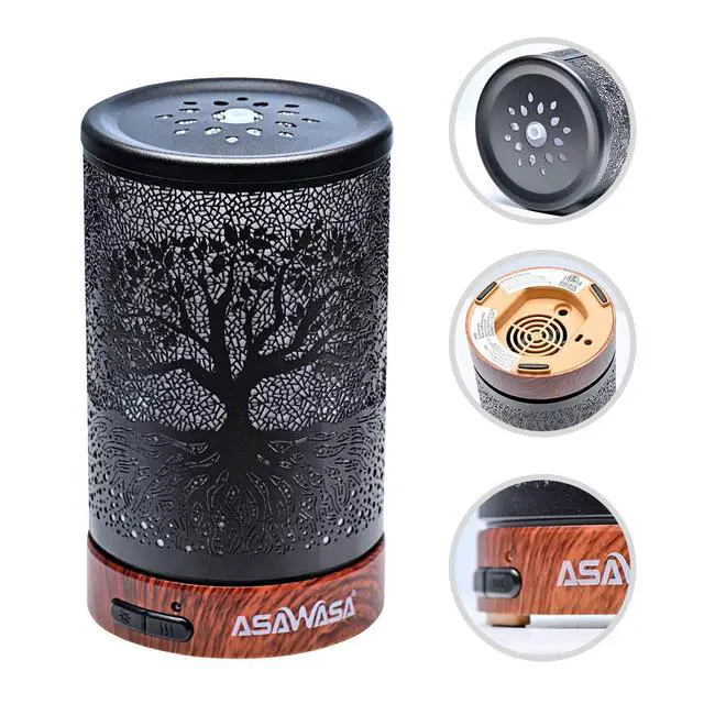 Alt view image 4 of 7 - Diffusers for Essential Oils with Multicolor Night Light (Banyan)