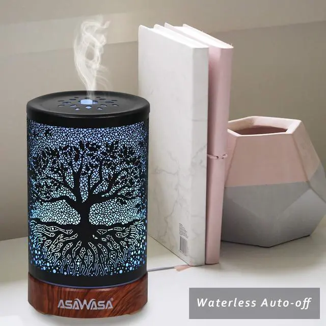 Alt view image 6 of 7 - Diffusers for Essential Oils with Multicolor Night Light (Banyan)