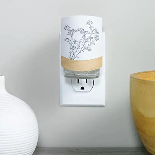 Alt view image 6 of 7 - ScentPlug Diffuser Warmer for Plug in Air Fresheners, Fragrance Warmer with Light, Simplicity Design (Pack of 1)