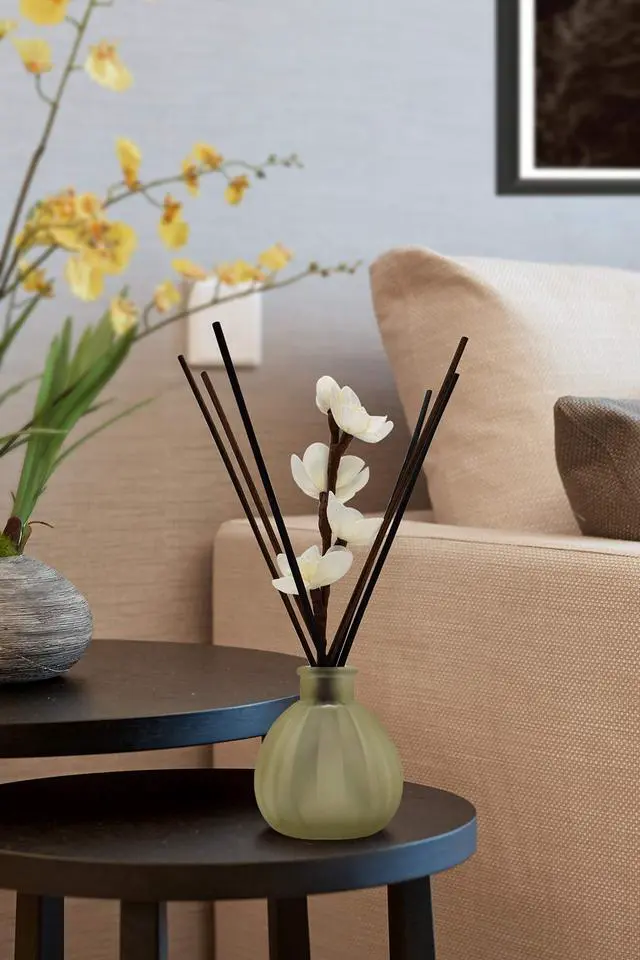 Alt view image 5 of 6 - 10inch Diffuser Replacement Sticks - 20 Pcs Aroma Reed Fragrance Sticks Refill for Home and Bathroom - Rattan Essential Oil Sticks for Scented Diffuser