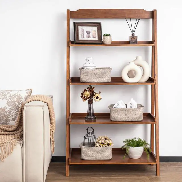 Alt view image 6 of 7 - 3Pack Rope Storage Baskets for Shelves Organizing, 11 x 7 x 4.5 in