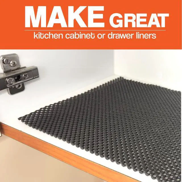 Alt view image 4 of 7 - helf, Cabinet and Woodworking Non Slip Padded Rubber Mat 24 x 48"