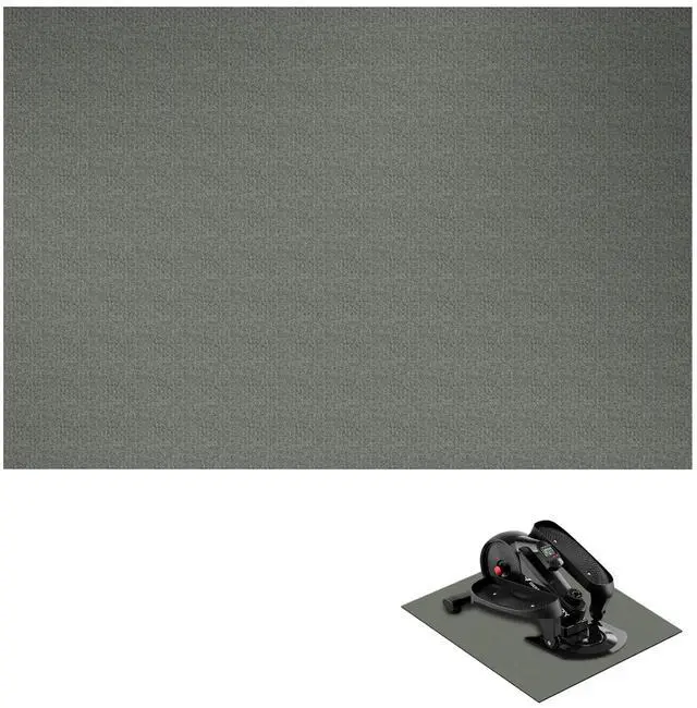 Main image of Non-Slip Mat for Under Desk Elliptical and Portable Floor Bike, Elliptical Mats for Seniors Home Sports Mats and Mini Elliptical Exercise Bikes, Ellipse Machine Mat