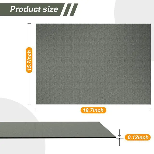 Alt view image 2 of 7 - Non-Slip Mat for Under Desk Elliptical and Portable Floor Bike, Elliptical Mats for Seniors Home Sports Mats and Mini Elliptical Exercise Bikes, Ellipse Machine Mat