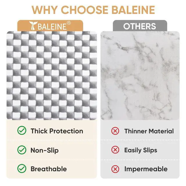 Alt view image 5 of 7 - Cabinet Liner, 12 in x 10 Ft Drawer and Shelf Liner for Kitchen Cabinets Non-Adhesive, Non-Slip Protect Desks, Cupboard, Drawers, Shelves, Tableware (Gray)
