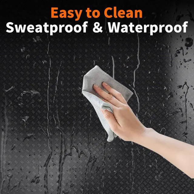 Alt view image 6 of 7 - Elliptical & Stepper Mat, 23.6" x 17" x 4mm, Non-Slip Mat