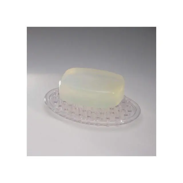Alt view image 2 of 4 - Plastic Soap Saver, Holder Tray for Bathroom Counter, Shower, Kitchen, 0.75 in. x 3.25 in. x 4.75 in., Clear