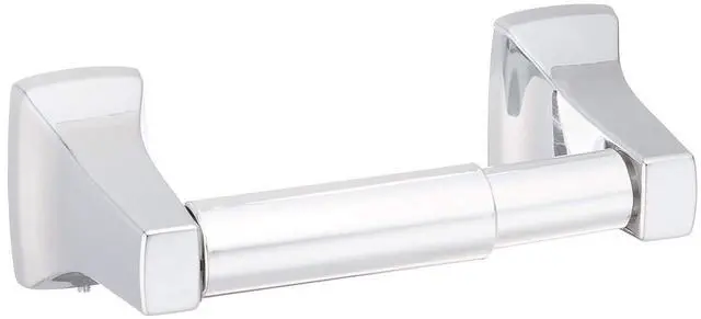 Main image of Contemporary Chrome Wall Mount Spring Toilet Paper Holder for Bathroom, P5050