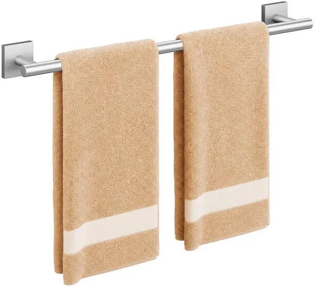 Main image of Brushed Nickel Towel Bar, 24 Inch Towel Racks for Bathroom
