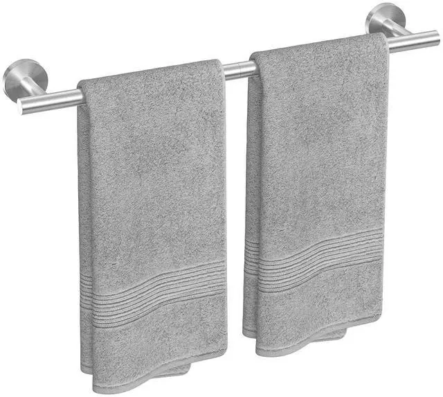 Main image of Brushed Nickel Towel Bar, 24-Inch Towel Racks for Bathroom