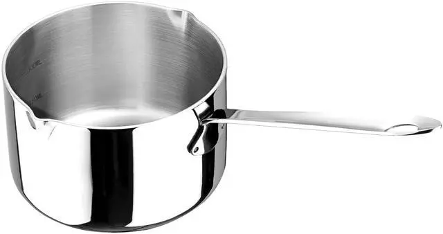 Main image of 10 Ounce Kitchen Induction Stainless Steel Milk Pot Saucepan Oil Chocolate Sauce Pan Butter Warmer Pot (300 ml)
