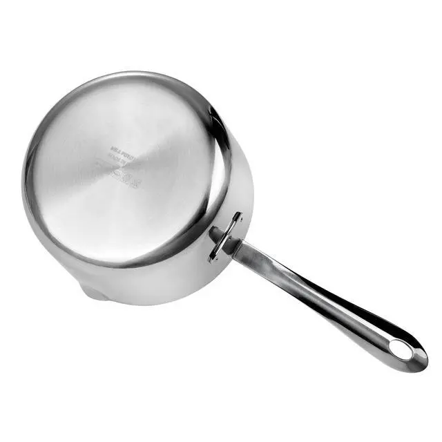 Alt view image 4 of 7 - 10 Ounce Kitchen Induction Stainless Steel Milk Pot Saucepan Oil Chocolate Sauce Pan Butter Warmer Pot (300 ml)