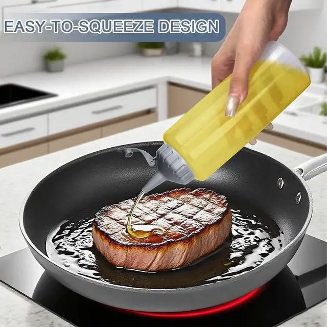 Alt view image 5 of 7 - Oil Bottle for Griddle With Twisting Lids