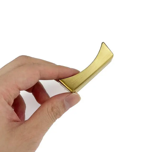Alt view image 3 of 5 - 8 Pieces 304 Stainless Steel Chopstick Holders Chopstick Rest (Gold)