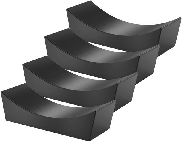 Main image of Stainless Steel Chopsticks Rest, Knife Rest and Chopsticks Holder, Set of 4 (Black)