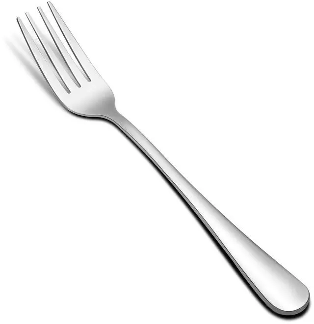 Main image of 12-piece Stainless Steel Salad Forks Dessert Forks Set, Dishwasher Safe, 6.7 Inches