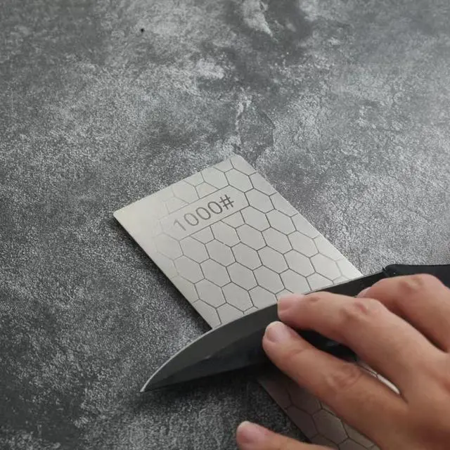 Alt view image 7 of 7 - Diamond Sharpening Stone, 5 Pcs Diamond Plates Featuring Extra Fine Grit
