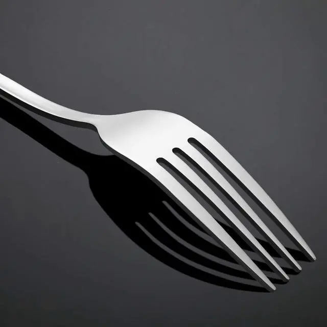 Alt view image 4 of 7 - Silverware, Dinner Fork 8 Inches, Forks Set of 12 Premium Food Grade Stainless Steel Forks for Home Kitchen Party Restaurant, Mirror Polished Dishwasher Safe