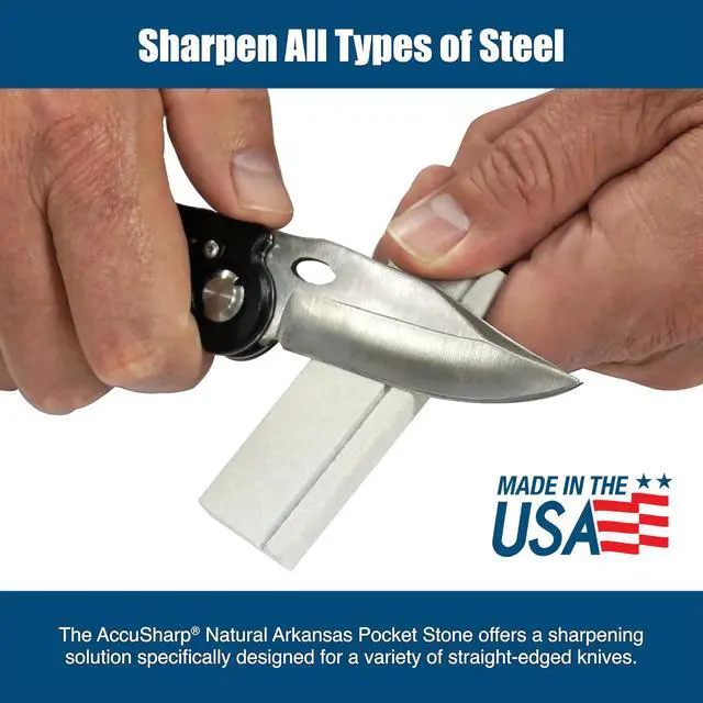 Alt view image 6 of 7 - Pocket Stone Sharpener with Pouch, 3 Inch Dual-Sided Sharpening Stone for Knives, Fish Hooks, Camping, Hunting Knives, Restores, Repairs & Hones Blades, Natural