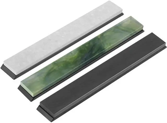 Main image of Natural Knife Sharpening Stones Set, Premium Edge Finishing