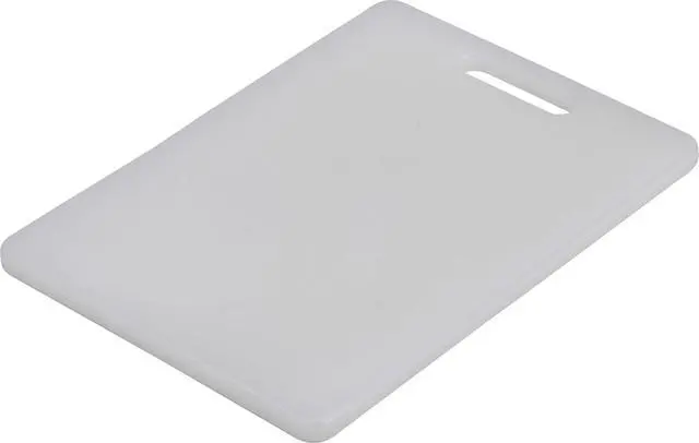 Alt view image 5 of 5 - Everyday Solid Polyethylene Cutting Board, 8 x 11-Inch, Non-Porous Plastic, White