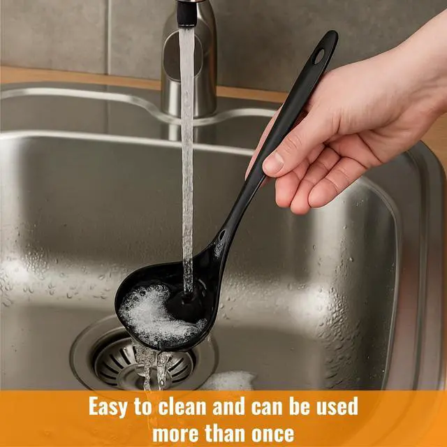 Alt view image 4 of 7 - 40 Pack Plastic Ladle Spoons, 1.5 Oz