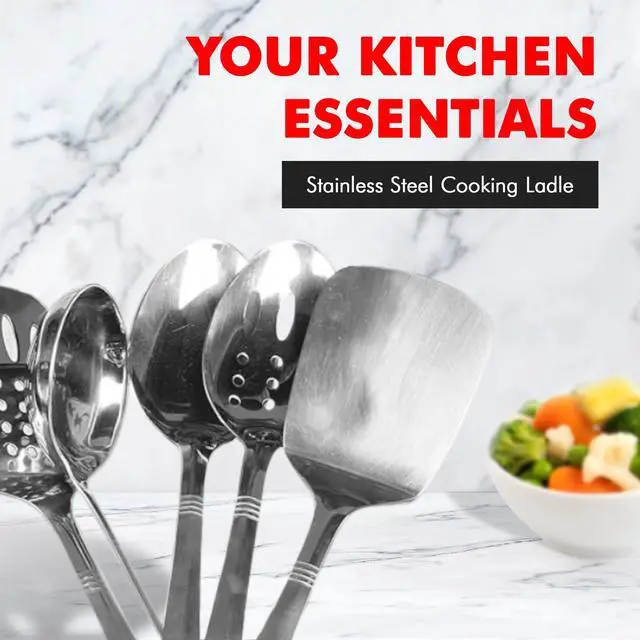 Alt view image 5 of 7 - Select Cooking Ladle, 11.5 inch, Stainless Steel