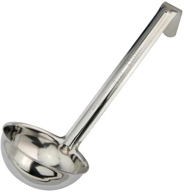 Main image of One Piece Stainless Steel Ladle, 4 Ounce, 6"