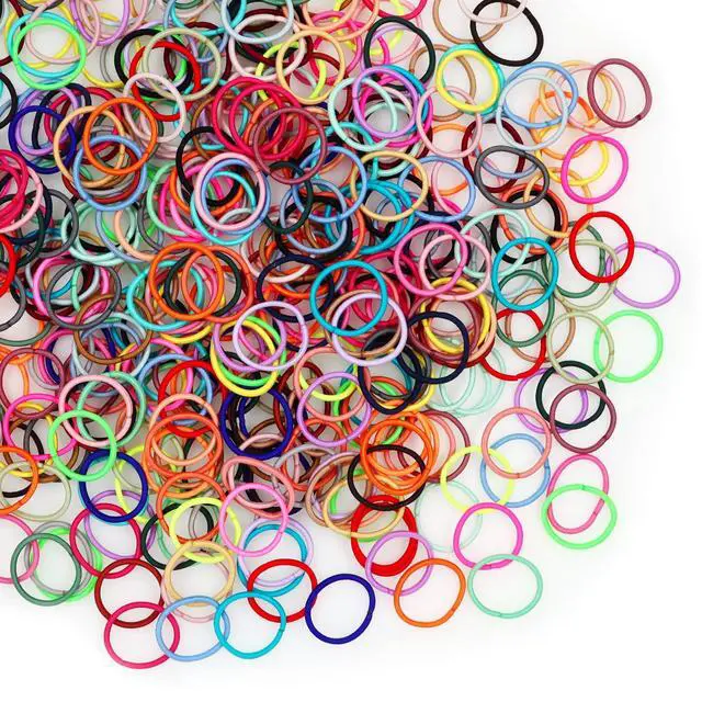 Alt view image 6 of 7 - 200PCS Small Hair Ties,No Crease Baby Hair Ties for Baby Girls