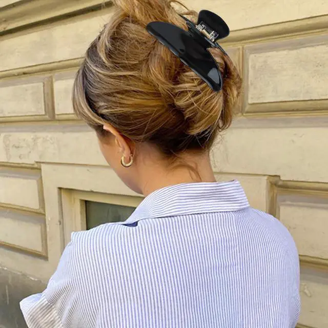 Alt view image 5 of 7 - 2 Pcs Hair Claw Clips for Women Non-slip Hair Clip Hair Accessories
