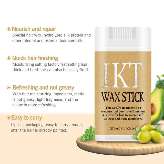 Alt view image 4 of 7 - Hair Wax Stick for Women & Kids, Wax Pomade Stick for Wigs (0.56 Oz)