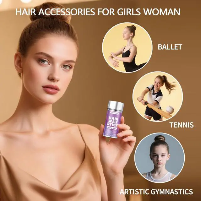 Alt view image 5 of 7 - Hair Wax Stick & Slick Back Brush