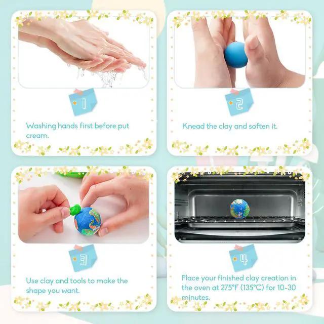 Alt view image 5 of 7 - Air Dry Clay 36 Colors,Magic Clay Modeling Clay,DIY Molding Magic Clay