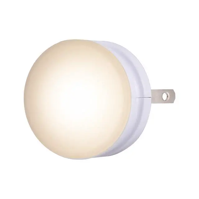 Alt view image 7 of 7 - Plug in Night Light with Dusk to Dawn Sensor 4 Pack | Warm White, Compact, Ambient Lighting, LED Lights for Bedroom, Bathroom, Nursery, Hallway, Kitchen, 45084, 4 Pack