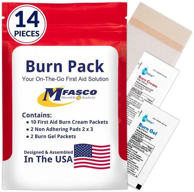 Main image of First Aid Kit Refill Burn Care Refill Pack | Convenient & Portable | Essential refill pack replenishes your first aid kit with quality burn care supplies, keeping you prepared for emergencies.