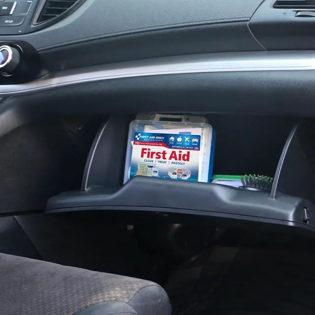 Alt view image 7 of 7 - 91249 On-The-Go All-Purpose Emergency First Aid Kit for Car, Travel, Home and Business, 105 Pieces