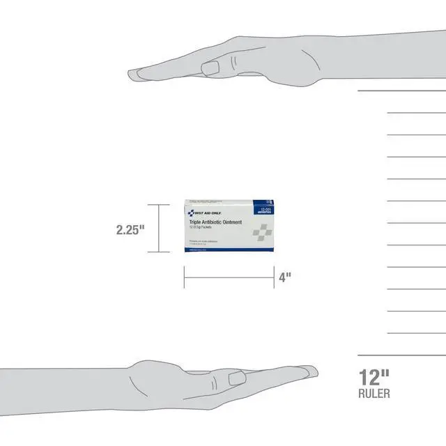 Alt view image 3 of 4 - 12-001 Triple Antibiotic Ointment Packet (Box of 12)