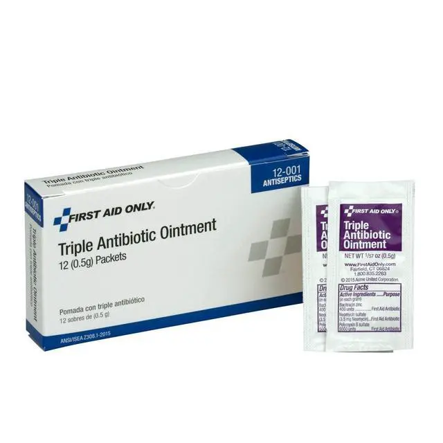 Alt view image 4 of 4 - 12-001 Triple Antibiotic Ointment Packet (Box of 12)