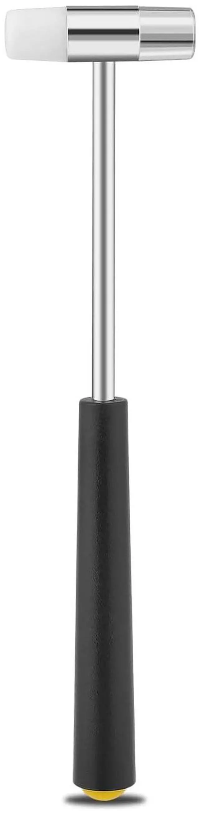 Main image of Small Hammer for Crafts, Dual Head Jewelry Hammer Plastic Metal Mini Mallet | Small Mini Hammer Rubber Mallet Lightweight Tool for Watch Repair, Leather, Woodworking, DIY