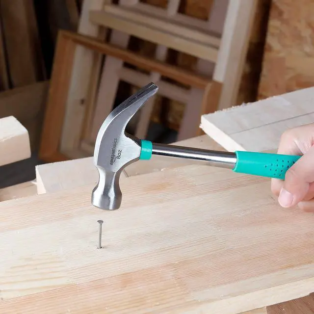Alt view image 5 of 6 - oz Claw Hammer with Shock Reduction, No-Slip Grip, Turquoise