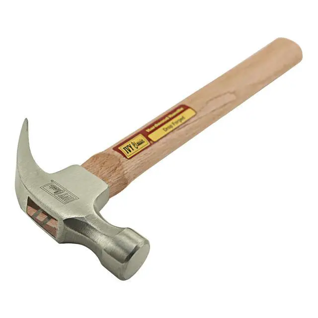 Alt view image 2 of 5 - 15600 8 oz. Curved Claw Hardwood Handle Hammer